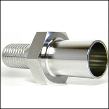 tube stub for teflon hose