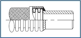 Welded Pipe End with 37-1/2 degree bevel_Flexible Metal Hose